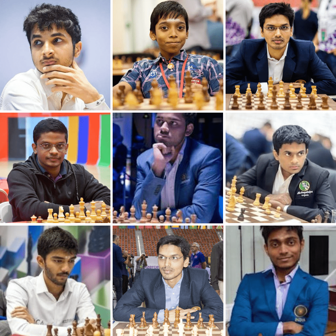 top Indian chess players